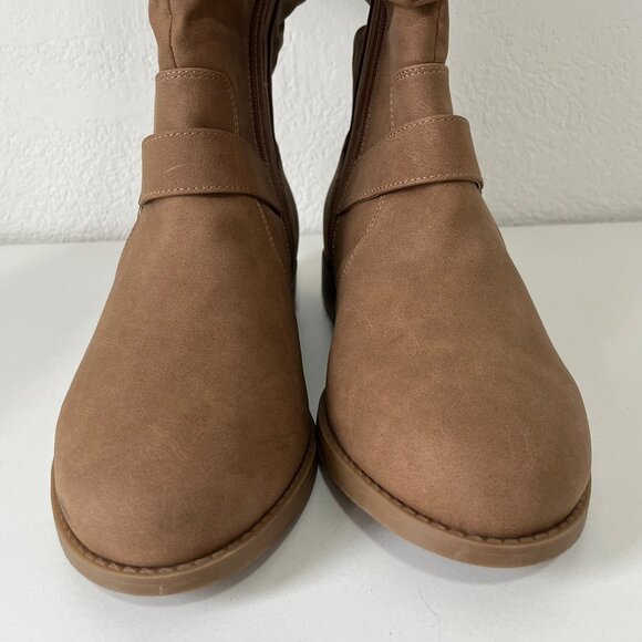 New Torrid Cognac Brown Casual Slouch Knee Boot - Size 8WW - Picture 5 of 12